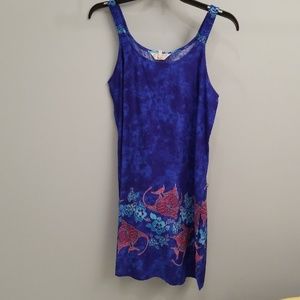 Cabali Sleeveless Aquatic Dress in Size Medium